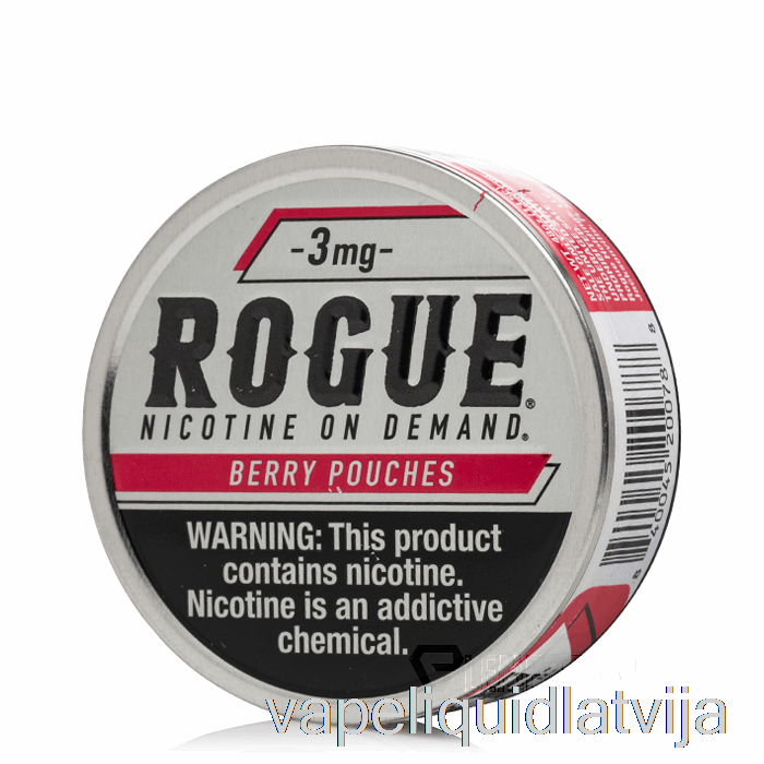 Negodīgi Nikotīna Maisiņi - Ogu 3mg Vape šķidrums